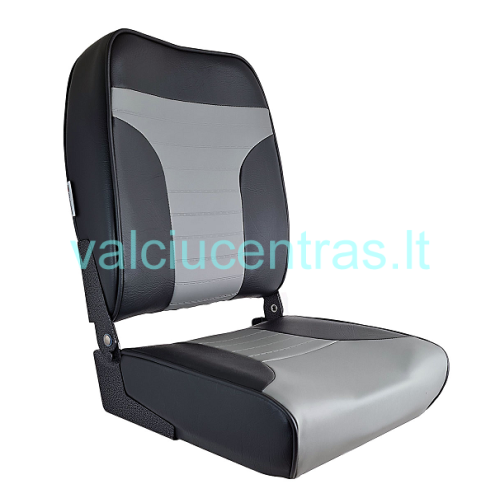 Sulenkiama sėdynė RUNOS su paminkštinimais DELUXE pilkos/t. pilkos sp. Sulenkiama sėdynė RUNOS su paminkštinimais DELUXE pilkos/t. pilkos sp.